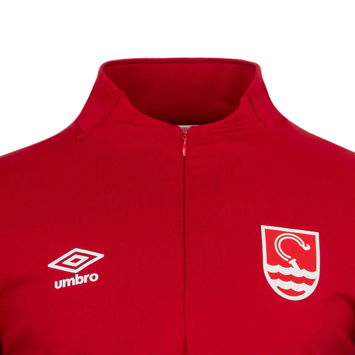 Umbro St Patricks Football 2026 Kids Half-Zip Mid-Layer