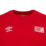Umbro St Patricks Ath 26 Cotton Tee Red