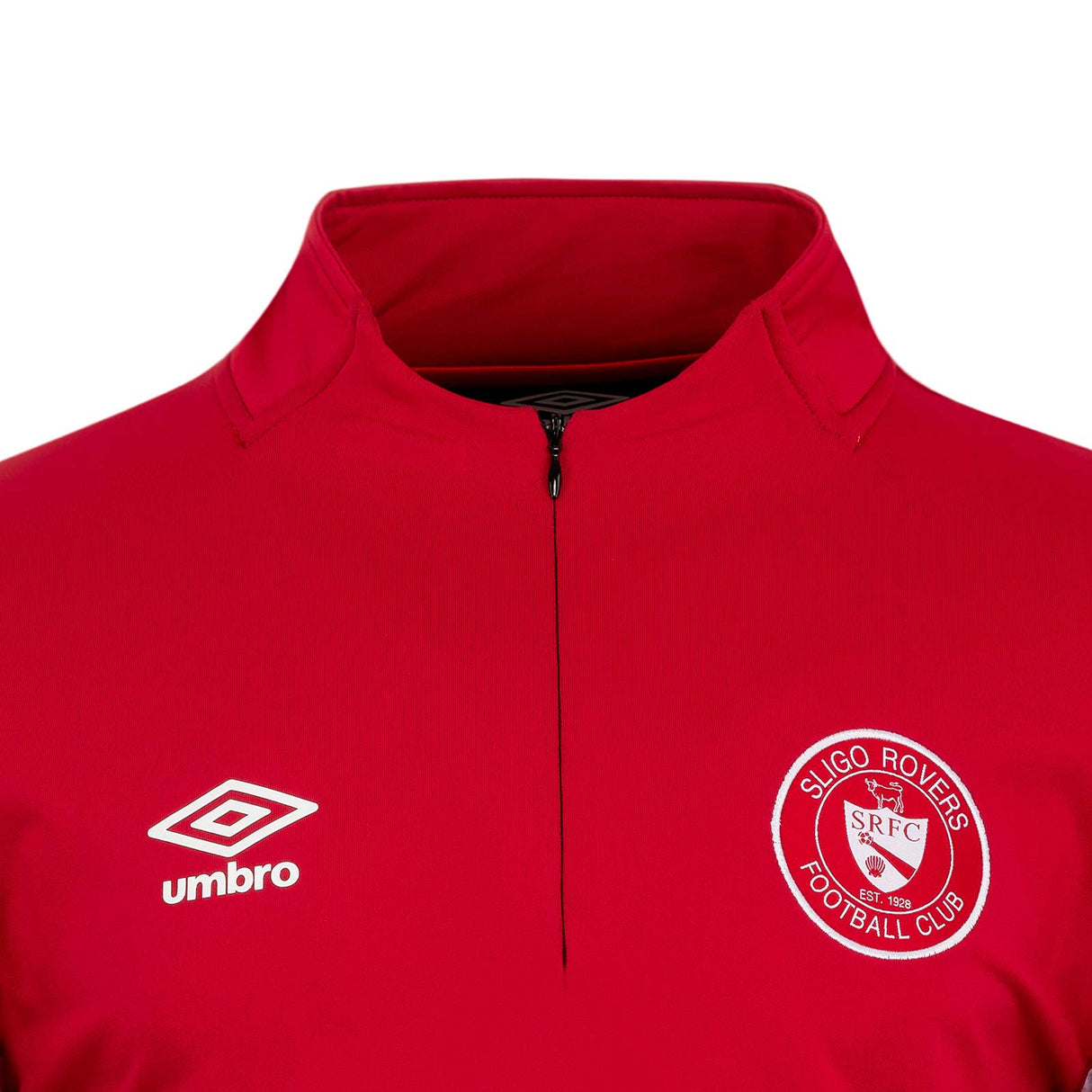 Umbro Sligo Rovers Football 2026 Mens Half-Zip Mid-Layer Top