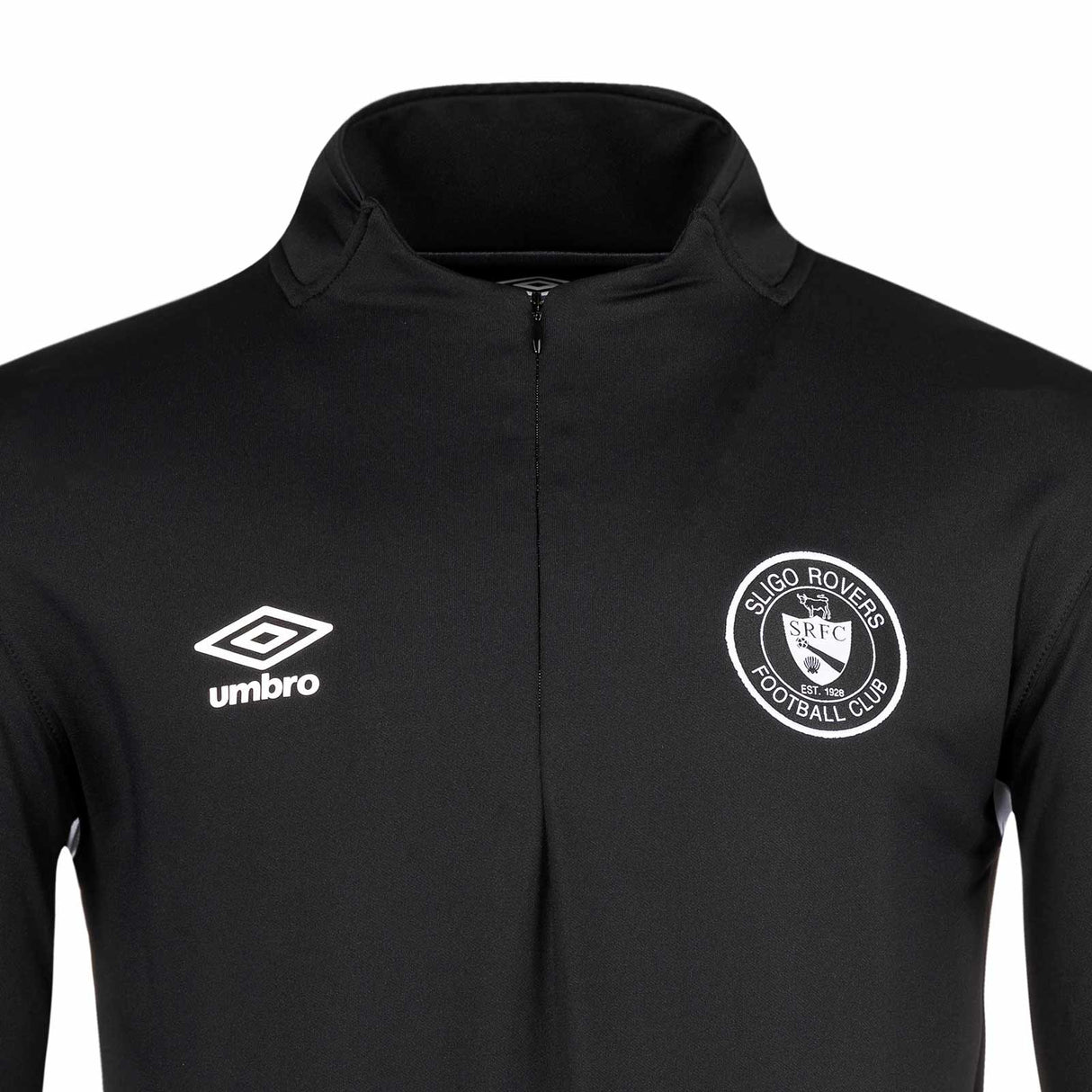 Umbro Sligo Rovers Football 2026 Kids Half-Zip Mid-Layer Top