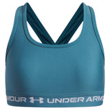UA Girls Crossback Bra Blue