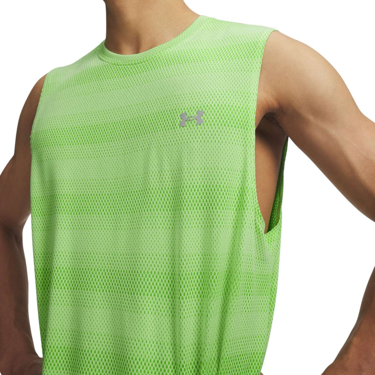 UA Mens Velociti Tank Yellow