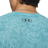 UA Mens Tech Pixalted Tee Blue