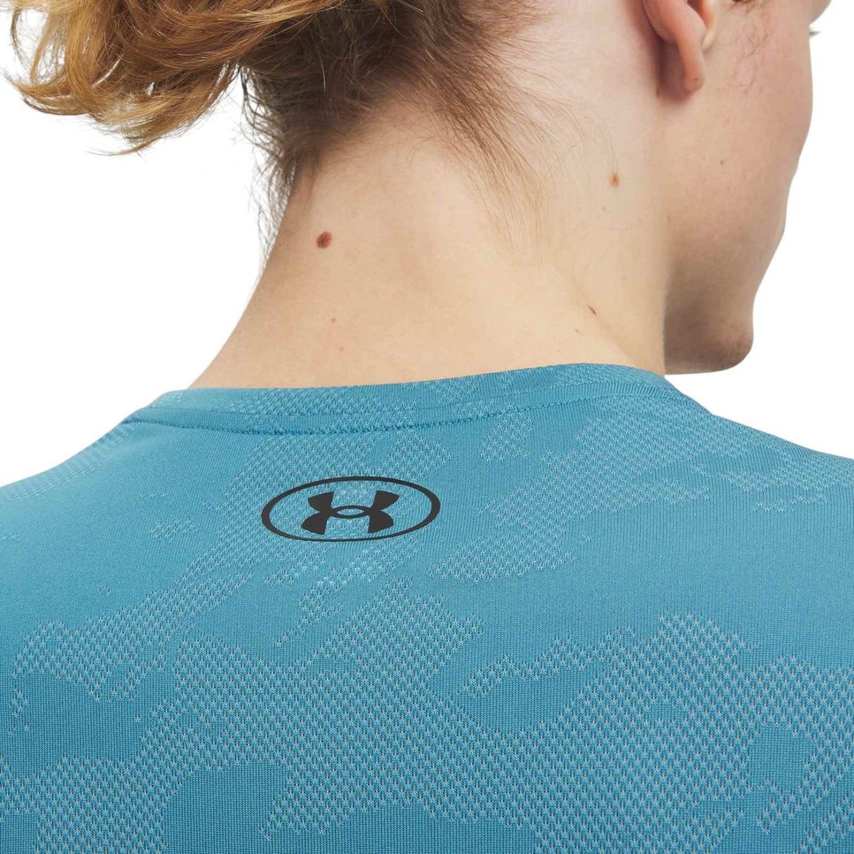 UA Mens Tech Vent Jcqrd SS Tee Blue