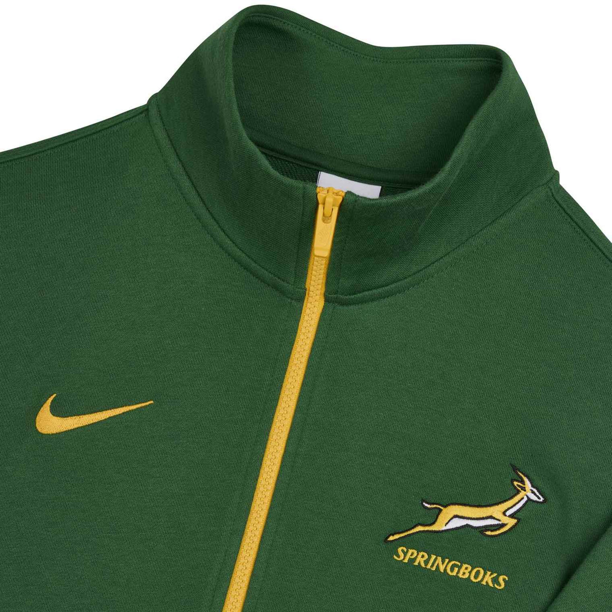 NIKE SPRINGBOKS MNS HALF ZIP SWEATER Grn