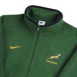 NIKE SPRINGBOKS MENS HALF ZIP FLEECE Grn