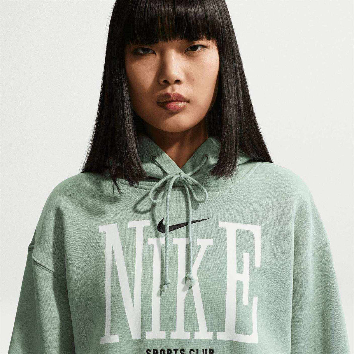 NIKE NSW PHNX FLC OS GFX HDY WMS Green