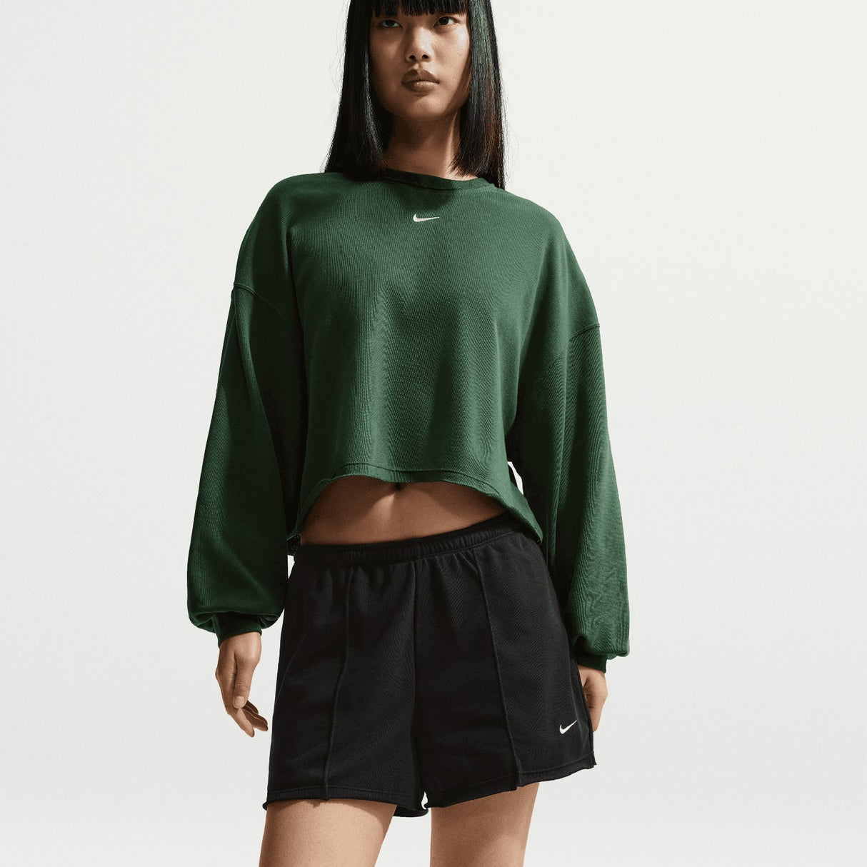 Nike Sportswear Chill Terry Womens Mid-Rise French Terry Shorts