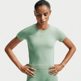 NIKE DF SMLS SS TOP WMS Green