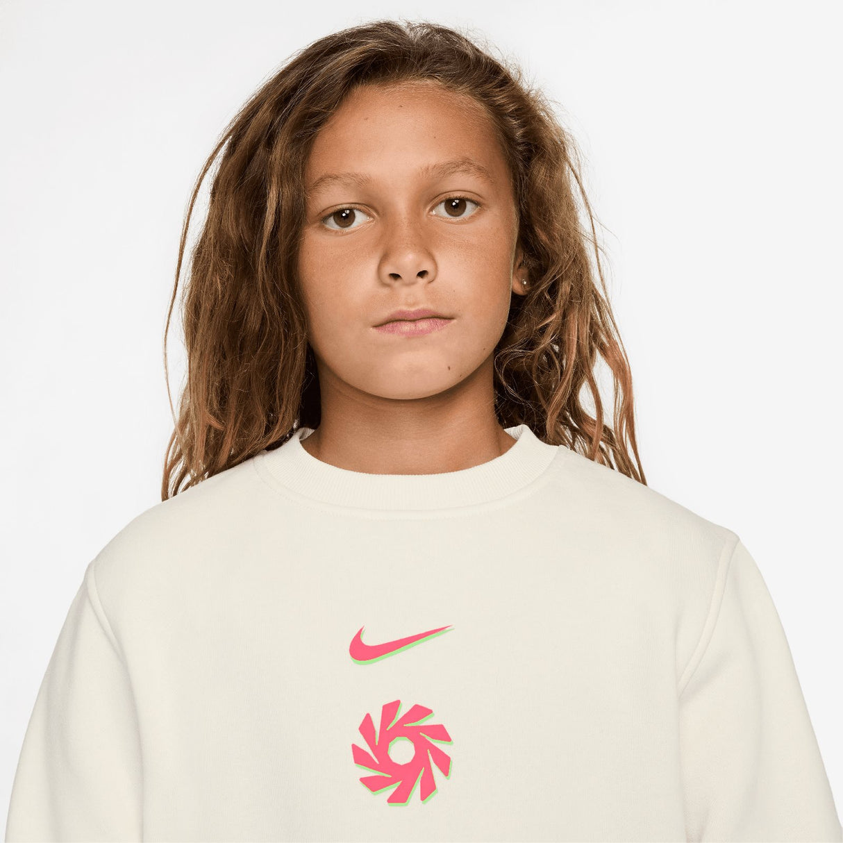 Nike Erling Haaland Club Fleece Kids Soccer Crew