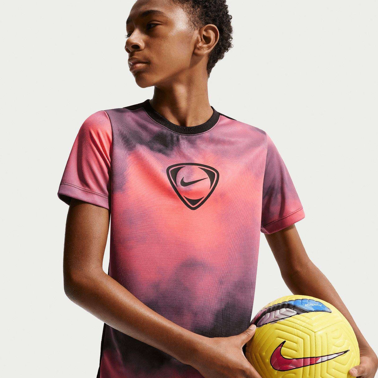 Nike Boys DF ACD SS TOP GX AOP Red