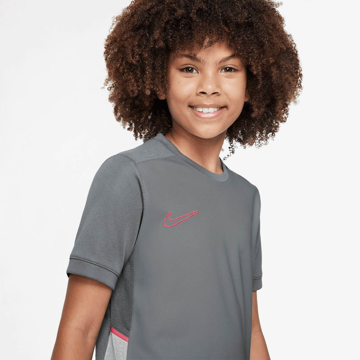 Nike Boys DF ACD25 TOP SS PD Grey