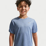Nike Boys DF MILER SS TOP Blue