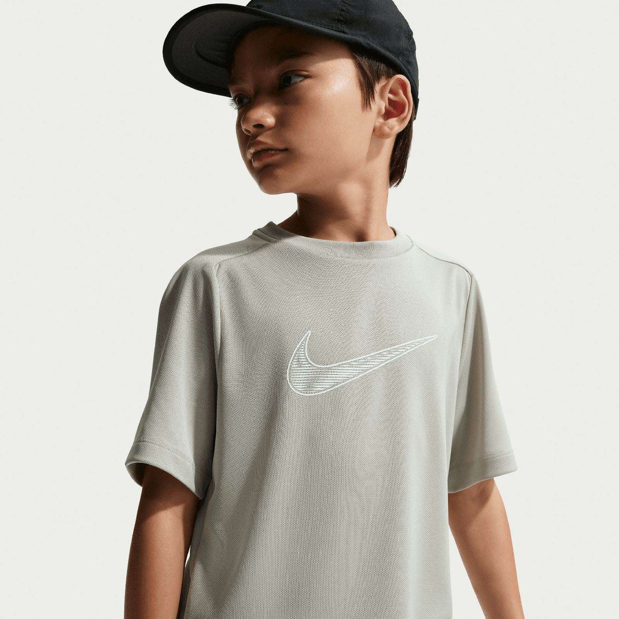 Nike Boys DF MULTI SS TOP HBR Green