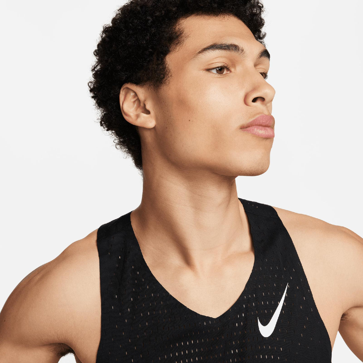 Nike Mens DFADV AROSWFT SINGLET Black