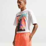 Nike Mens NK CLUB FLOW SHORT Orange
