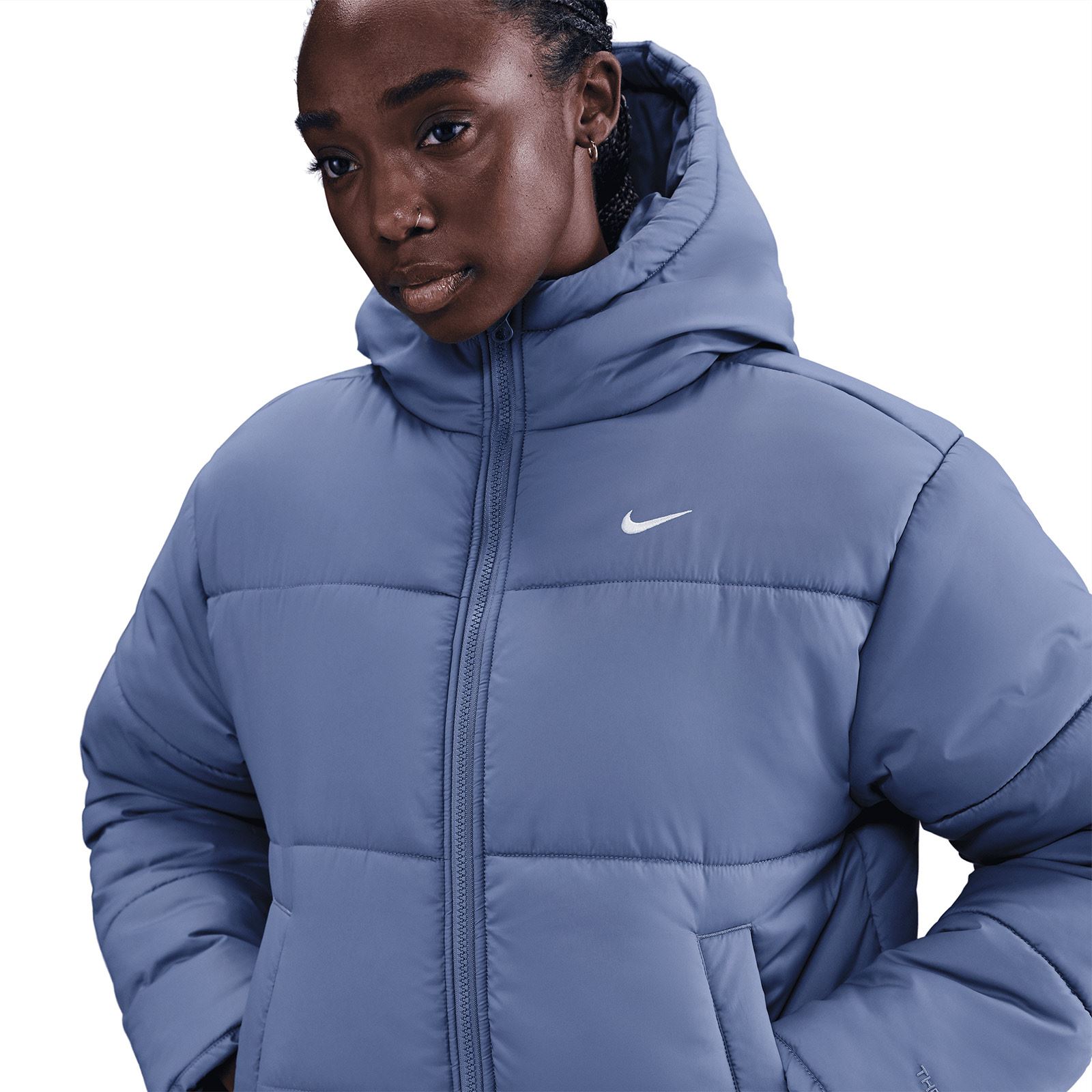 blue nike jacket women's