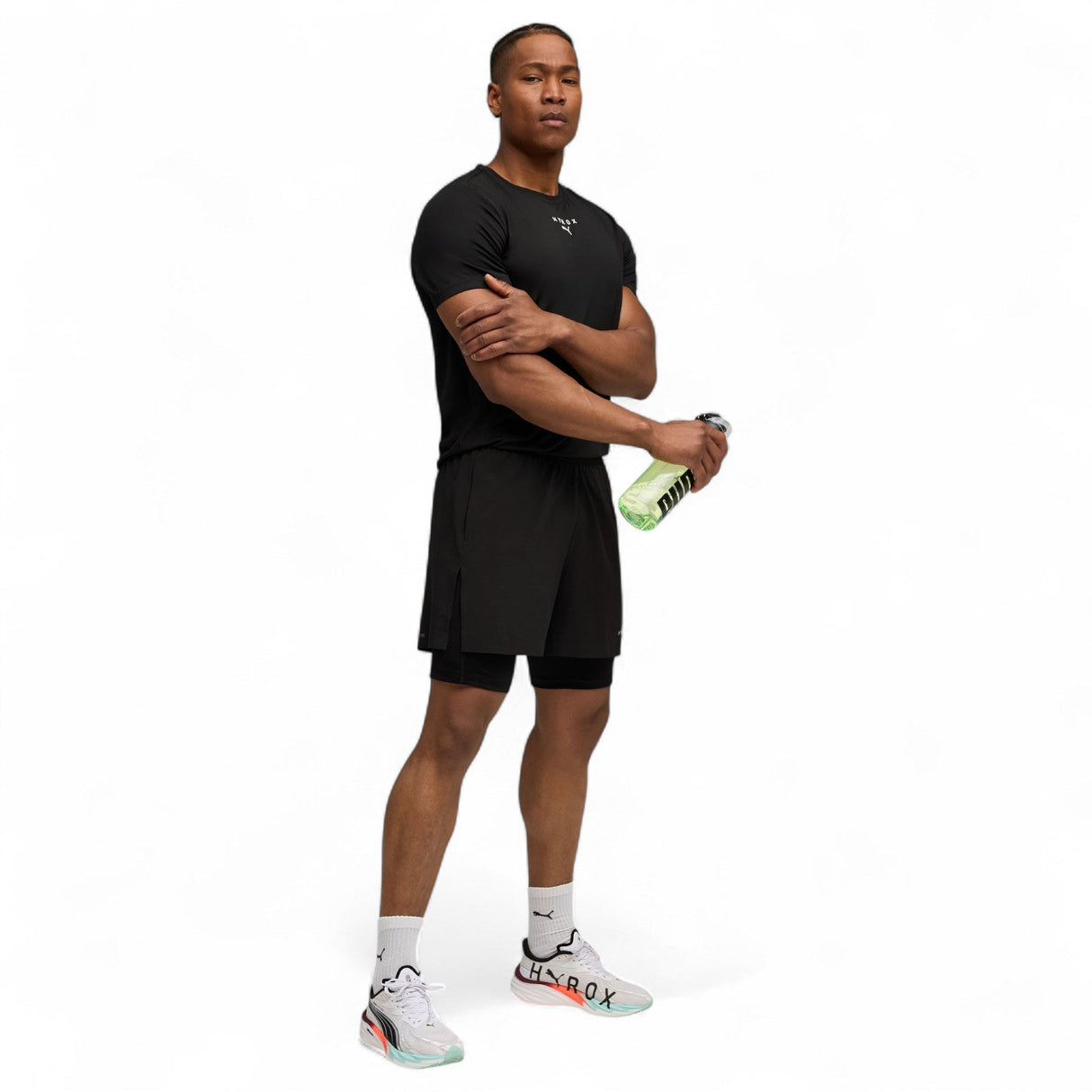 Puma M X HYROX CLOUDSPUN Thermo Tee Blck