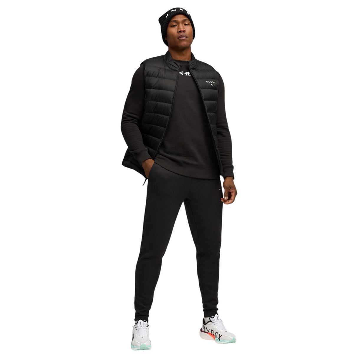 Puma Unisex HYROX Down Vest Black