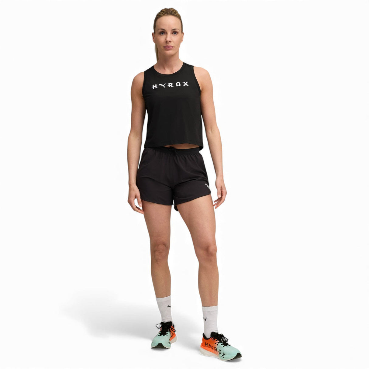 Puma W X HYROX CLOUDSPUN Thermo Tank Blk