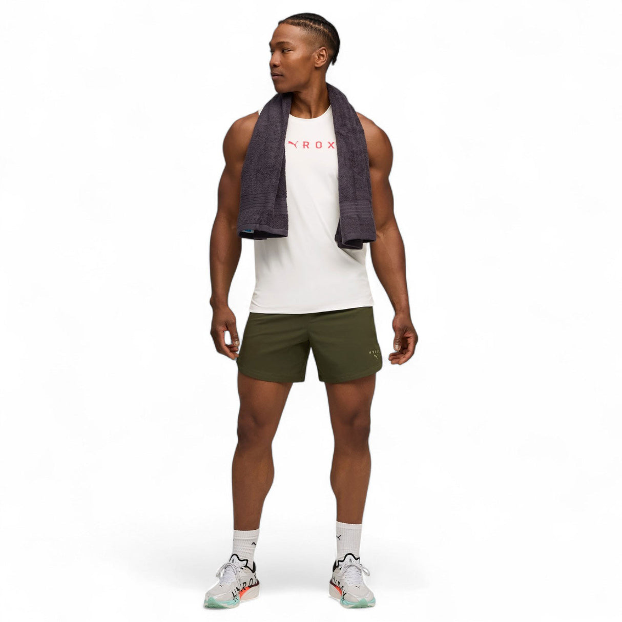 Puma M HYROX CLOUDSPUN Therma Tank White