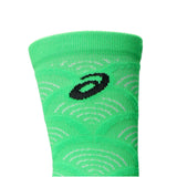 ASICS Performance Run Crew Sock Grn/Blk