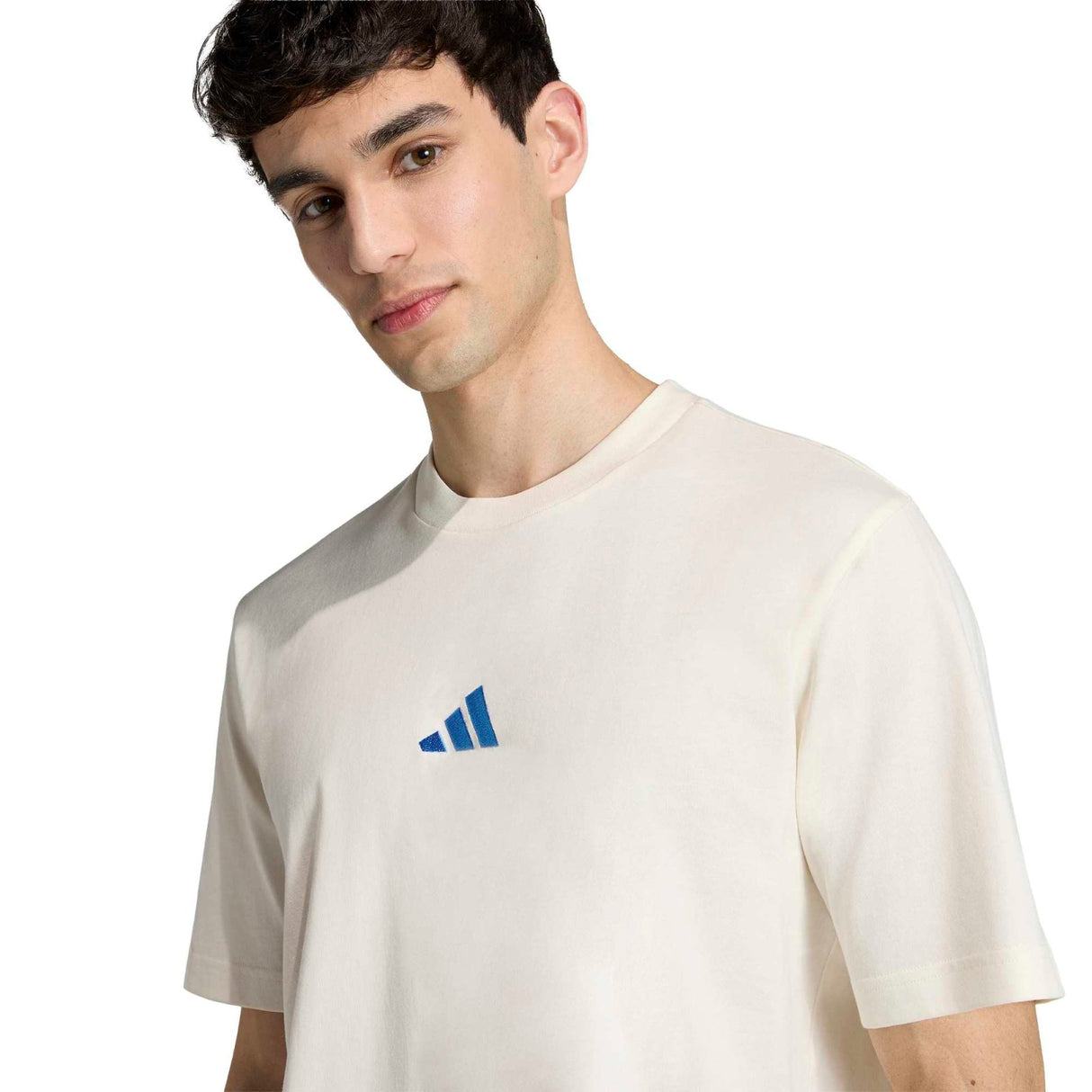 adidas Mens Sleevless SJ T Shirt White
