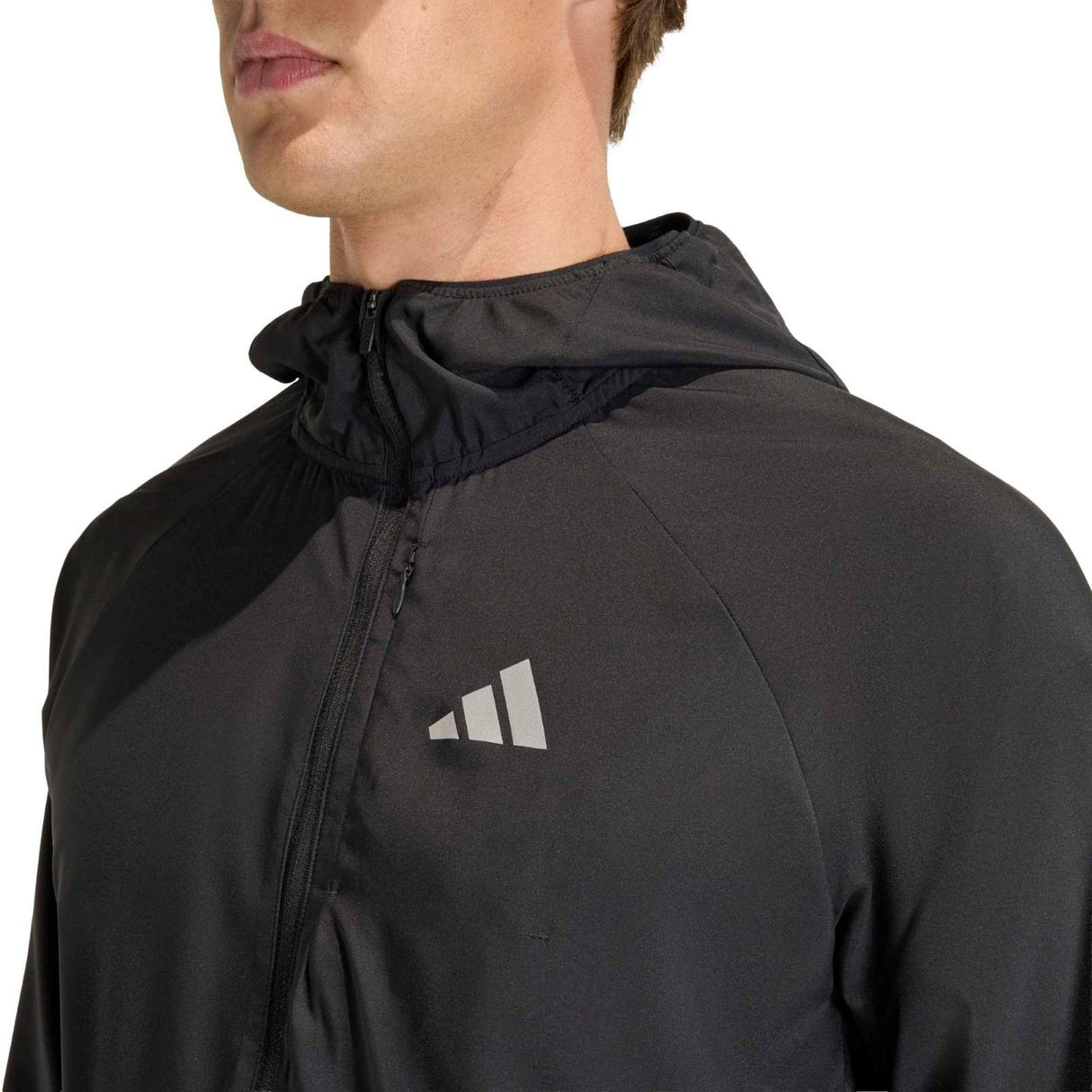adidas Mens Run Essential Jacket Black