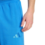 adidas Mens Athletic SZN FT Shorts Blue