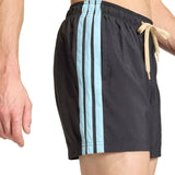 adidas Mens 3 Stripes 5in Shorts Black
