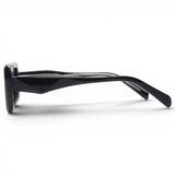 Euro Optics Classic Deco Sunglass Black