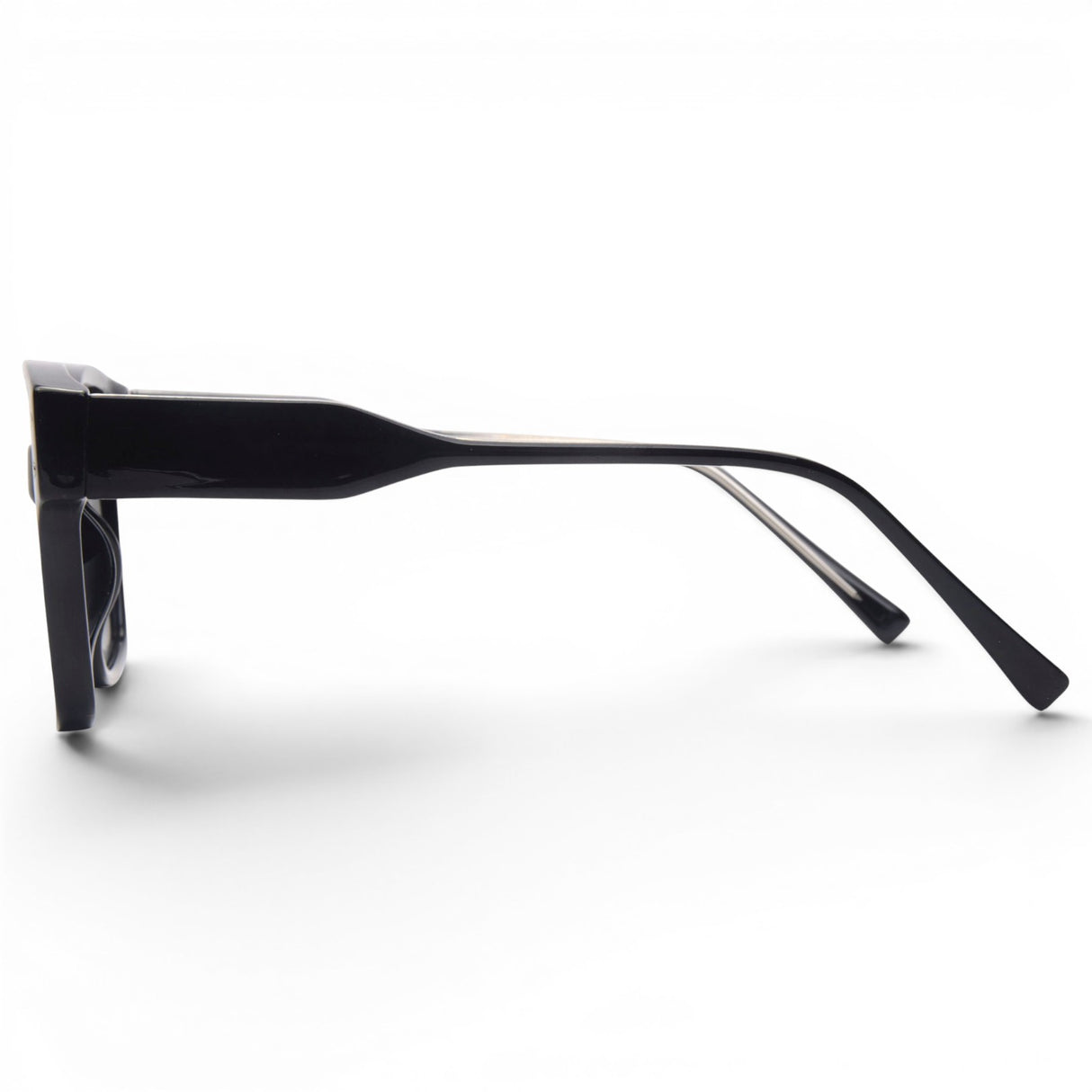 Euro Optics Noir Sunglasses Black/Black