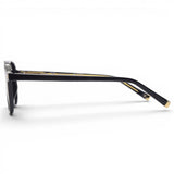Euro Optics Onyx Sunglasses Black/Grey