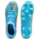 Puma Kids Future 9 Match Lvl Up FG Blue