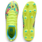 Puma Kids Ultra 7 Match Lvl Up FG Yellow