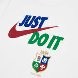 NIKE Womens Lions Wms JDI TEE White