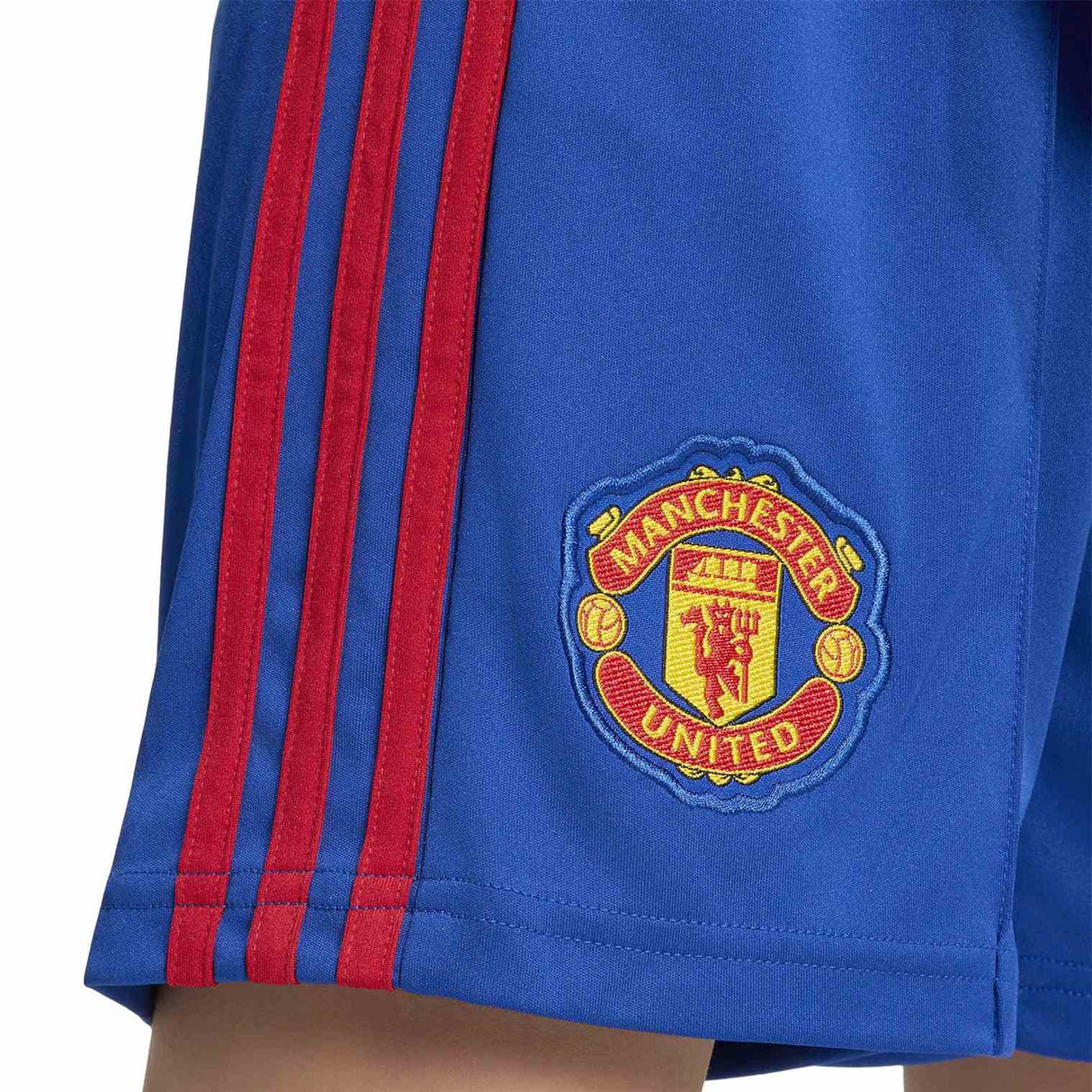 adidas OG MUFC 26 Kids Away Shorts Blue
