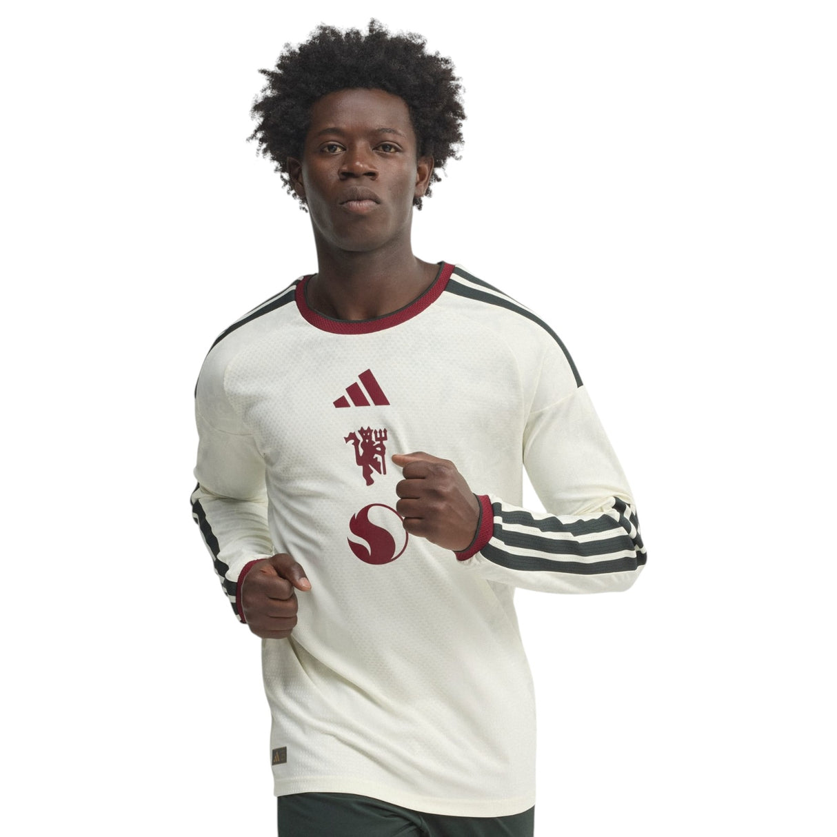 adidas MUFC 26 Auth Third LS Jersey Wht