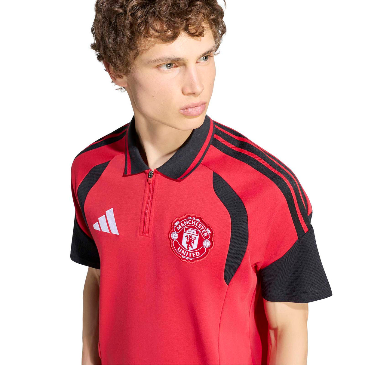 adidas MUFC 26 Polo Shirt Red