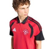 adidas MUFC 26 Polo Shirt Red