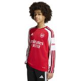 adidas AFC 26 Kids Home LS Jersey Red