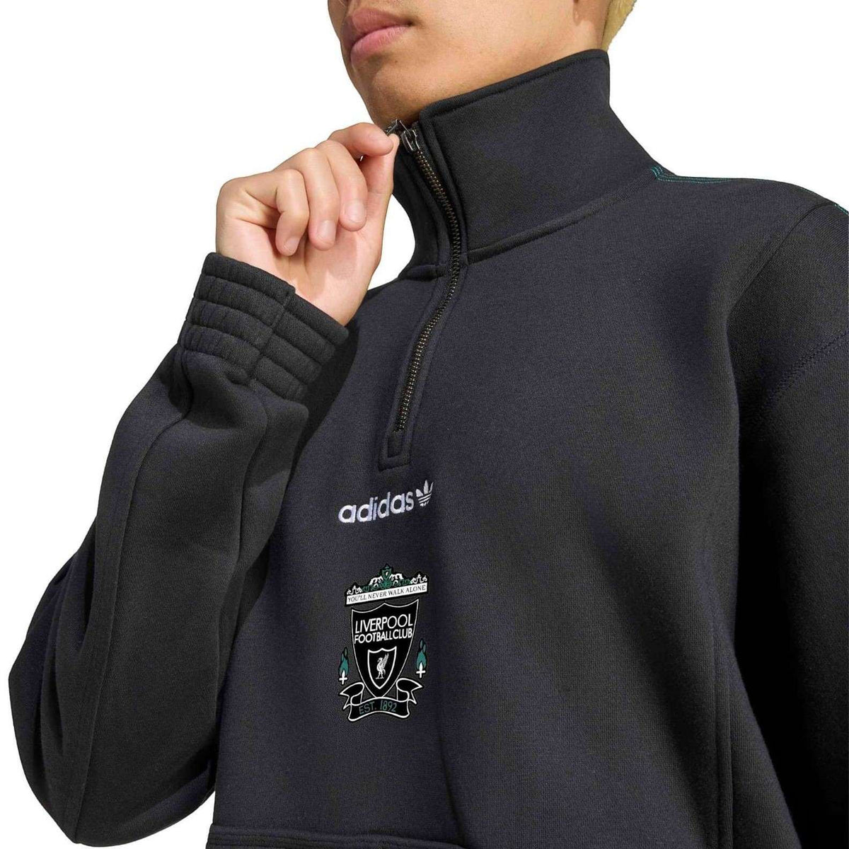 adidas Liverpool Football 2026/27 Adults Half-Zip Top