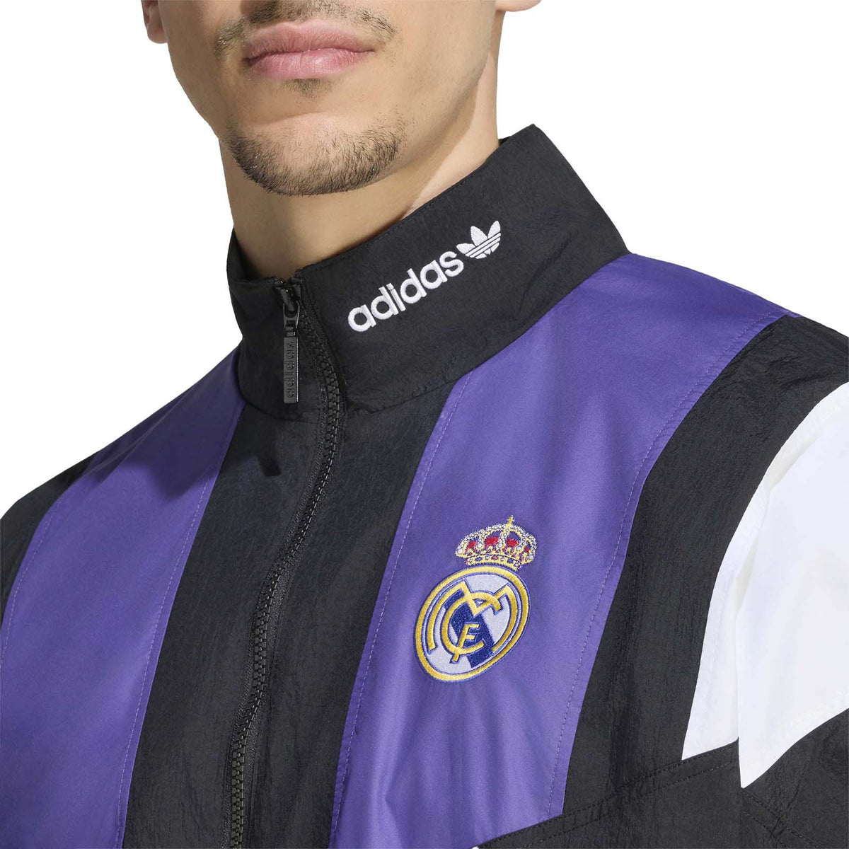 adidas Real Madrid Football 2026/27 Adults Tracksuit Jacket