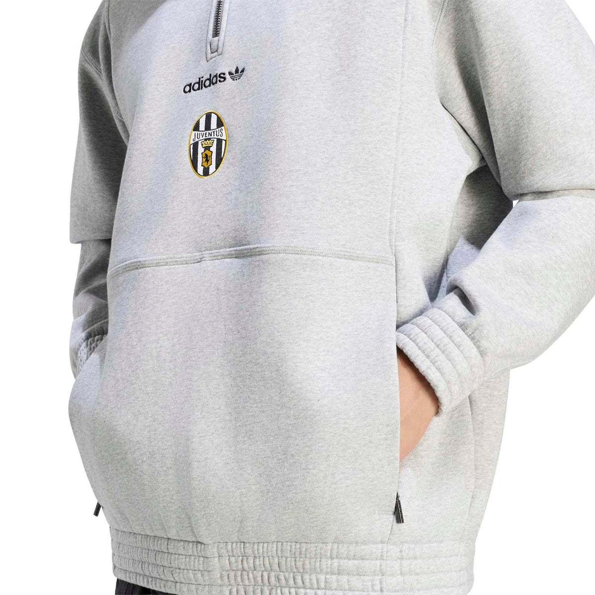 adidas OG Juventus 26 EQT Half Zip Grey