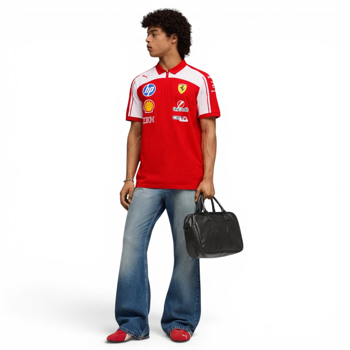 Puma SF Replica Polo Shirt Red