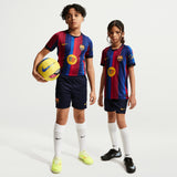 Nike FC Barcelona 2026/27 Stadium Home Kids Dri-FIT Soccer Replica Shorts