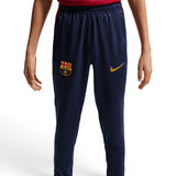 Nike FCB 26 Kids Strike Pant Navy