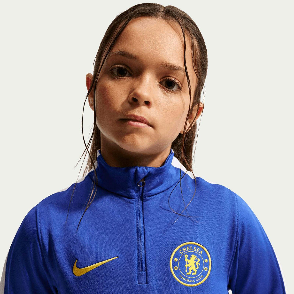Nike Chelsea FC Strike Kids Dri-FIT Soccer Knit Drill Top