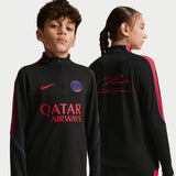Nike PSG 26 Kids Strike Drill Top Black