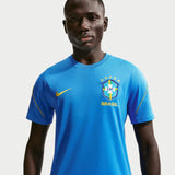 Nike Brazil WC26 Strike Drill Tee Blue